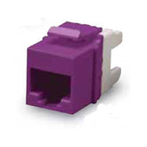 Allen Tel AT36EZ-28 Cat 3 E-Z Jack, Purple